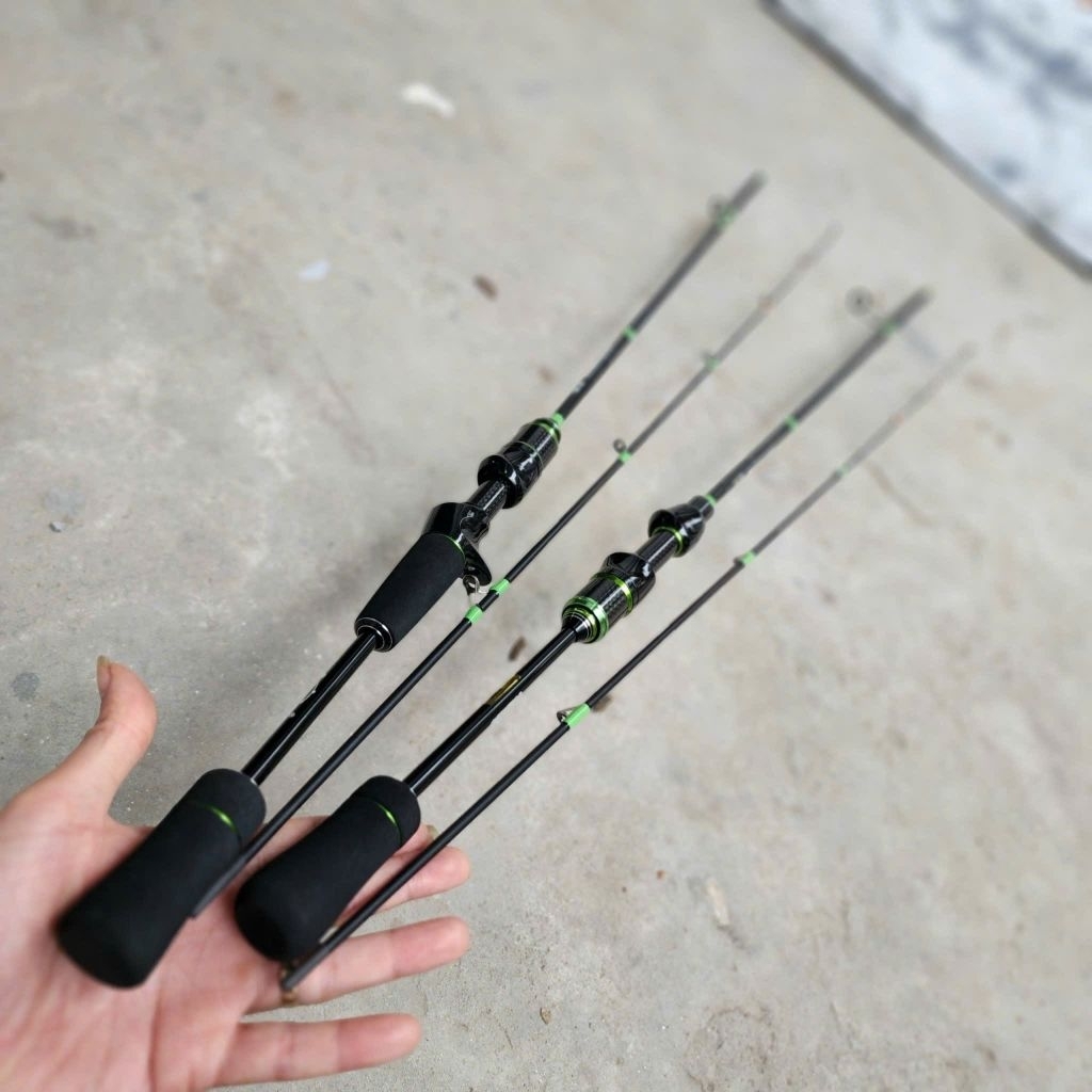 คันเบ็ดล่อ Ul Fire Phoenix คันเบ็ด UL สีเขียว