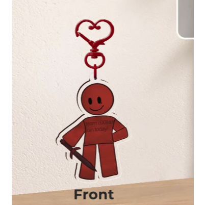 PREORDER พวงกุญแจ Forsaken 2.5in C00lkidd