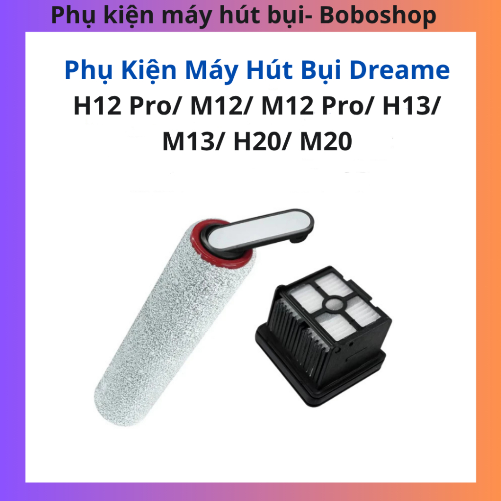 Dreame H12 Pro, Plus, M12, M12 Pro, H13, M13, H20, H30 อุปกรณ์เสริมเครื่องดูดฝุ่นมือถือ - ลูกกลิ้งแก
