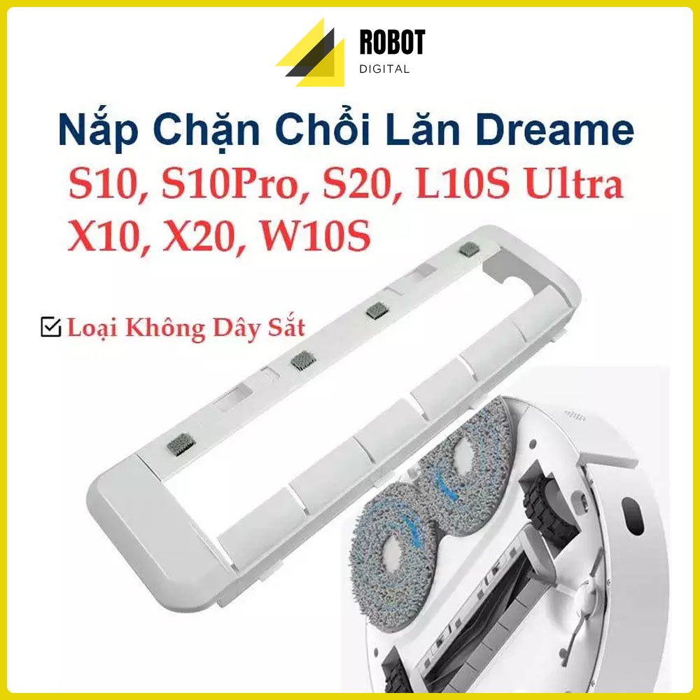 Dreame S10, S10 Pro, S20, L10 Ultra, L10S Ultra, X10, X20, W10S, W10S Pro แปรงลูกกลิ้ง Stopper | เตา