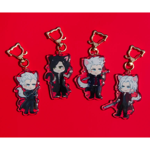 พวงกุญแจเสน่ห์อะคริลิค Devil May Cry Kitty