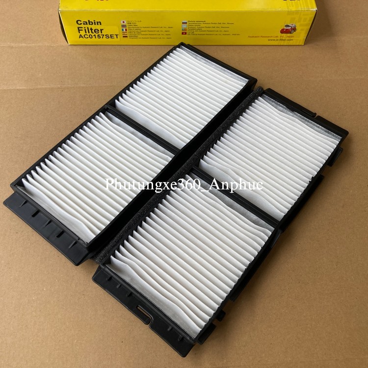 ชุดเครื่องปรับอากาศ 2 ชิ้น/เครื่องปรับอากาศ/กรองตู้สําหรับ Mazda 3 2009-2013 JS Asakashi Japan AC015