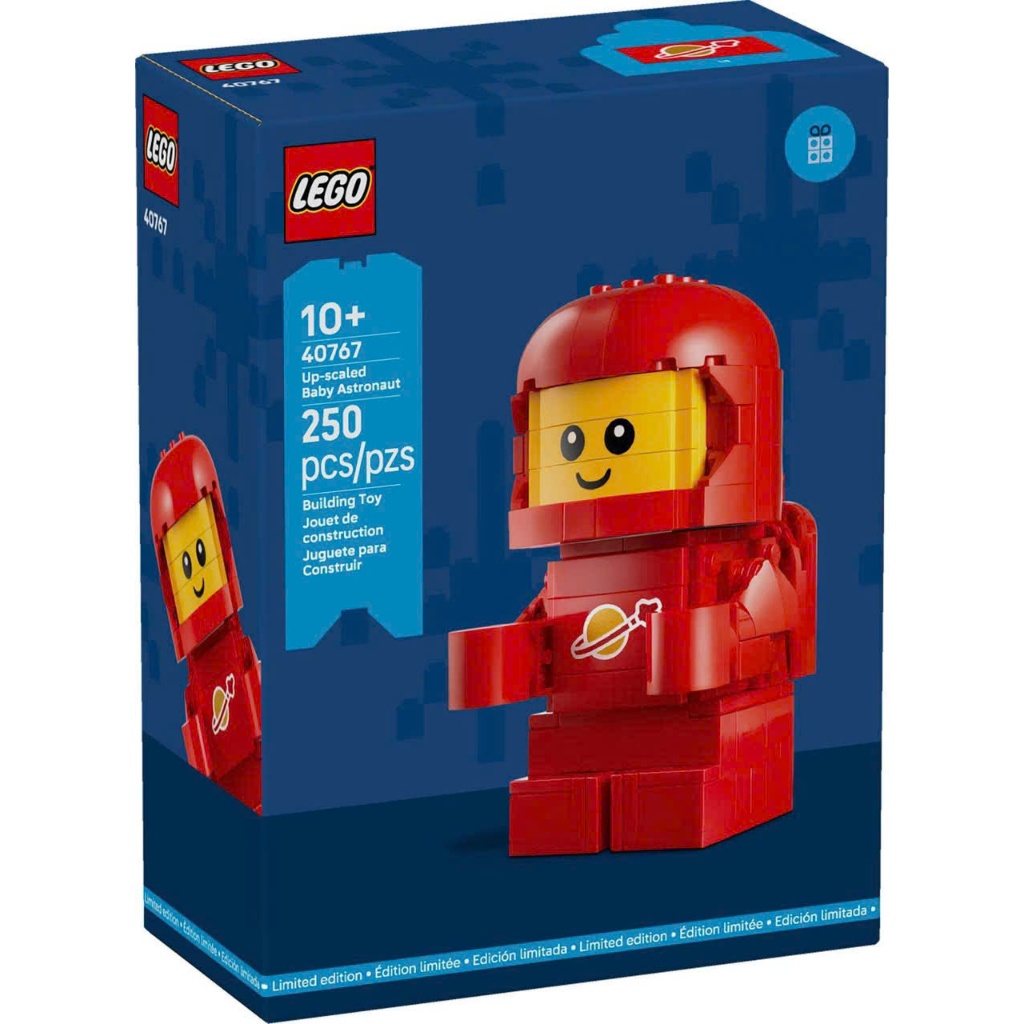 Lego 40767 Up-Scale Baby Astronaut ประกอบของเล่น - นักบินอวกาศตัวน้อยที่ได้รับการอัพเกรด