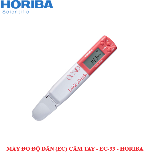 เครื่องวัดการนําไฟฟ้าแบบมือถือ (EC) รุ่น EC-33 ผู้ผลิต: Horiba ใหม่ 100%