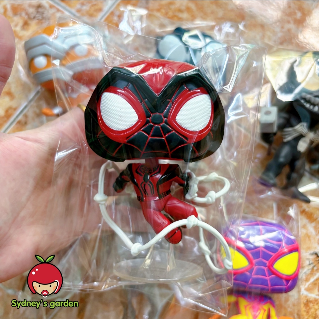 Funko Pop MARVEL Figure - MILES MORALES (CRIMSON COWL SUIT) (ไม่มีกล่อง)
