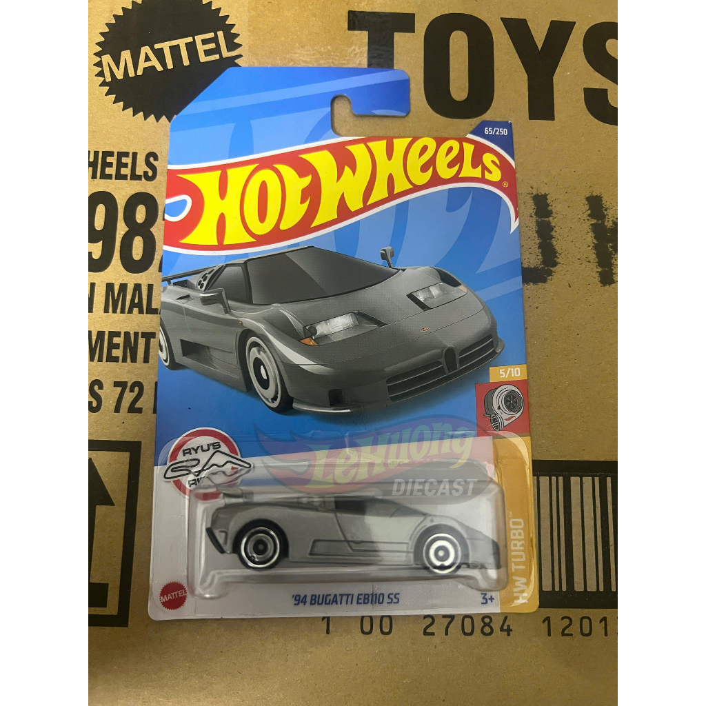 LeHuong Diecast - Hot Wheels 94 Bugatti EB110 SS (สีดํา)