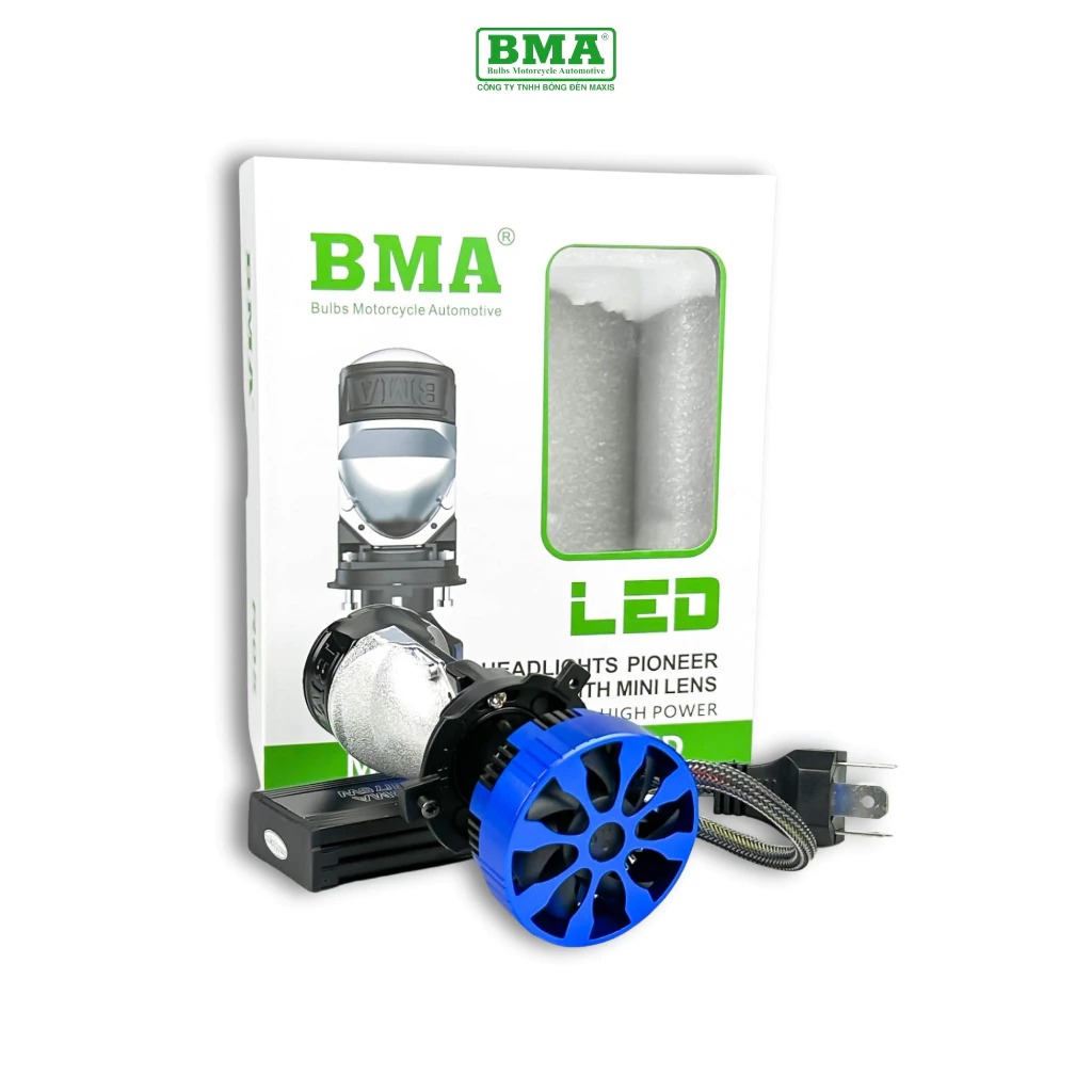 BMA R05 ไฟหน้าบอล 120W/H4/12.24V/DC Light - Zinc Mount