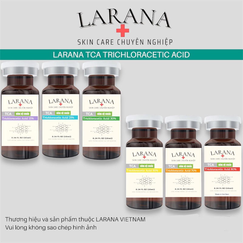 [TCA 50-100ml] โซลูชั่น TCA 80%, TCA 70%, TCA 50%, TCA 30%, TCA 25%, TCA 15% ลอกผิว, ลบรอยแผลเป็น