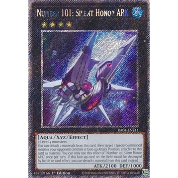 การ์ด Yugioh - TCG (UK) - หมายเลข 101: Silent Honor ARK - RA04-EN211
