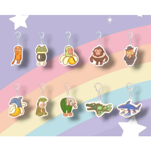 พวงกุญแจอะคริลิค Tung Tung Sahur - Tralala