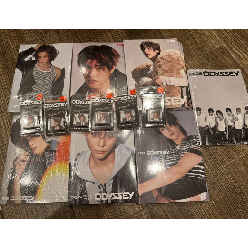 ประมวลบัตร Riize ODYSSEY + อัลบั้ม