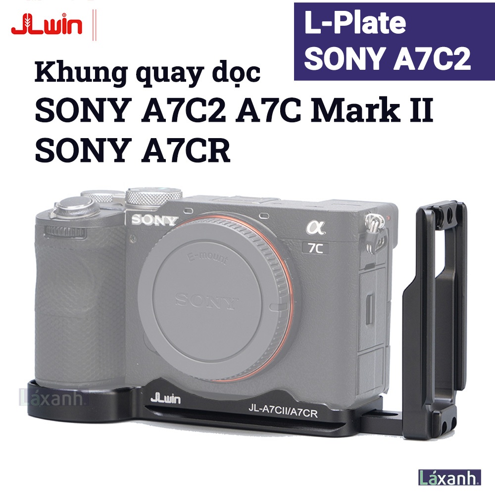 Sony A7C2 A7CR JLWin | L-plate แนวตั้งหมุนกรอบผู้ถือ handcase hand grip Lplate L วงเล็บ Sony A7C2 A7