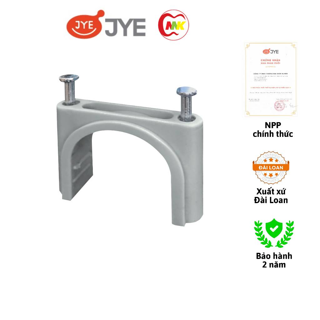 ตะขอพลาสติก 50 ชิ้น NC 6-II, NC 7-II, NC 8-II, NC 9-II, NC 10-II, 25 ชิ้น NC 12-II JYE