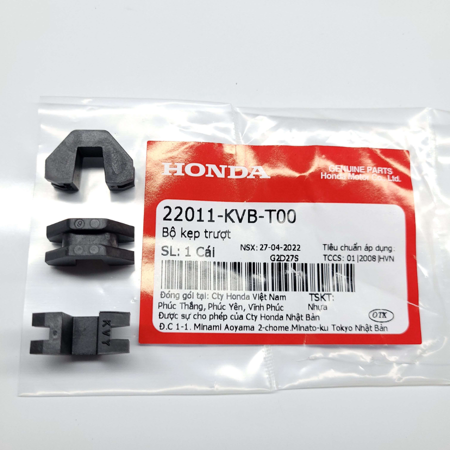 ชุดแคลมป์สไลด์หม้อ Honda Air Blade / Vision / Click – 22011-KVB-T00 / 22011-KWN-900 – ของแท้
