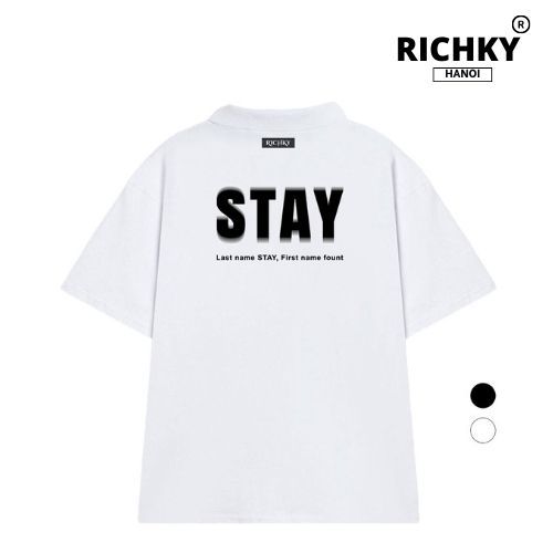 Richky Hanoi Premium Polo Collar Stay Bold Tee