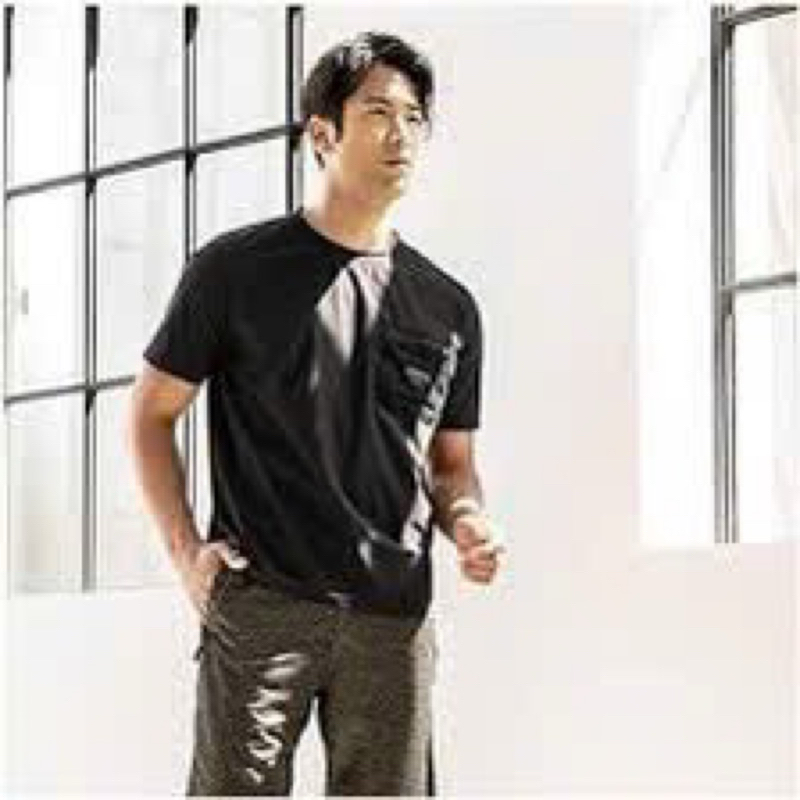 เสื้อยืดผู้ชายและผู้หญิง Komont made in Korea - ผ้ากระดาษและผ้าฝ้าย ใส่เท่ๆ ดูดซับเหงื่อได้ดี แบบมาต