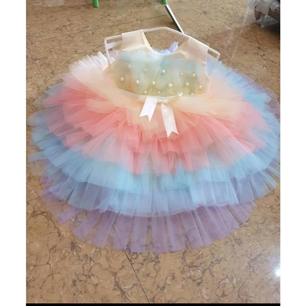 7 COLOR PRINCESS DRESS