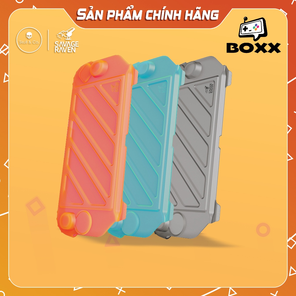 ของแท้ Nintendo Switch 2 StandGrip ฝาครอบด้านหน้า Skull & Co, Skull & Co HardShell ฝาครอบด้านหน้า