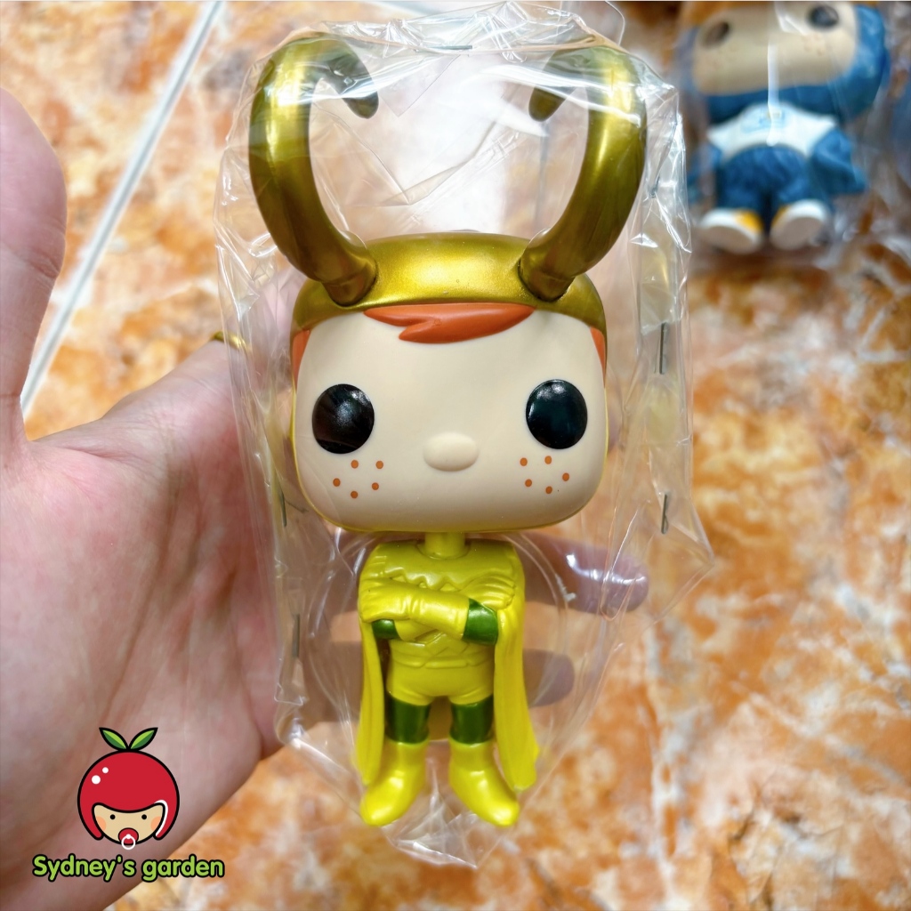 Funko Pop FREDDY FUNKO Figure - LOKI (METALLIC) (ไม่มีกล่อง)