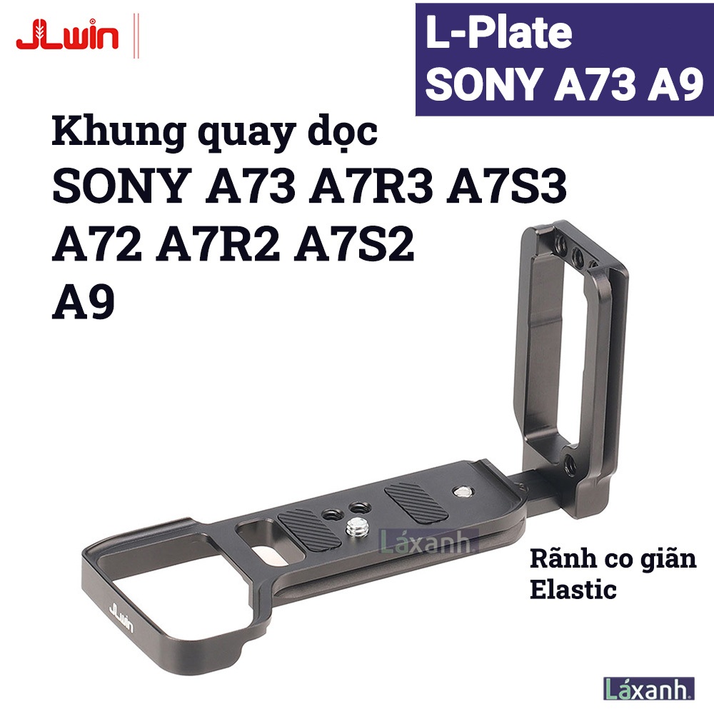 Sony A73 A7R3 A9i A72 A7R2 JLWin | L-plate กรอบหมุนแนวตั้งป้องกันวงเล็บฐานเหล็ก handcase แฮนด์กริป l