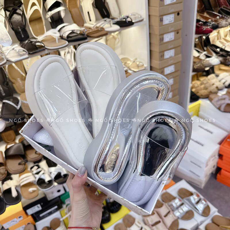 รองเท้าแตะแคนูของแท้ qc full box 7p