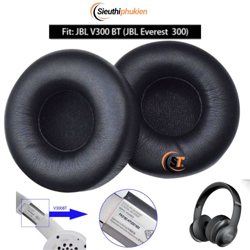เบาะทดแทนสําหรับหูฟัง JBL Everest 300 V300BT 0800