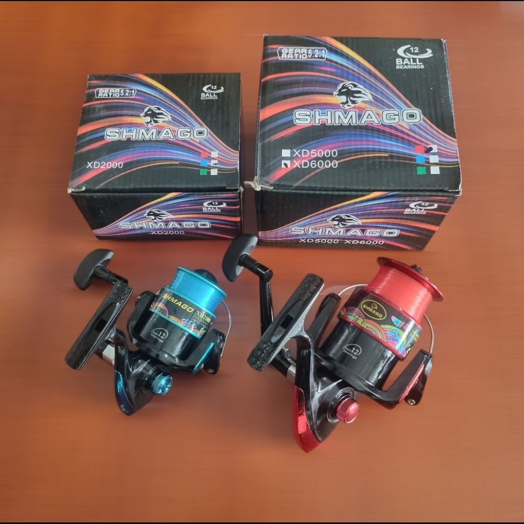 รอกตกปลาสายพรี XD SHMAGO 2000 3000 4000 5000 6000