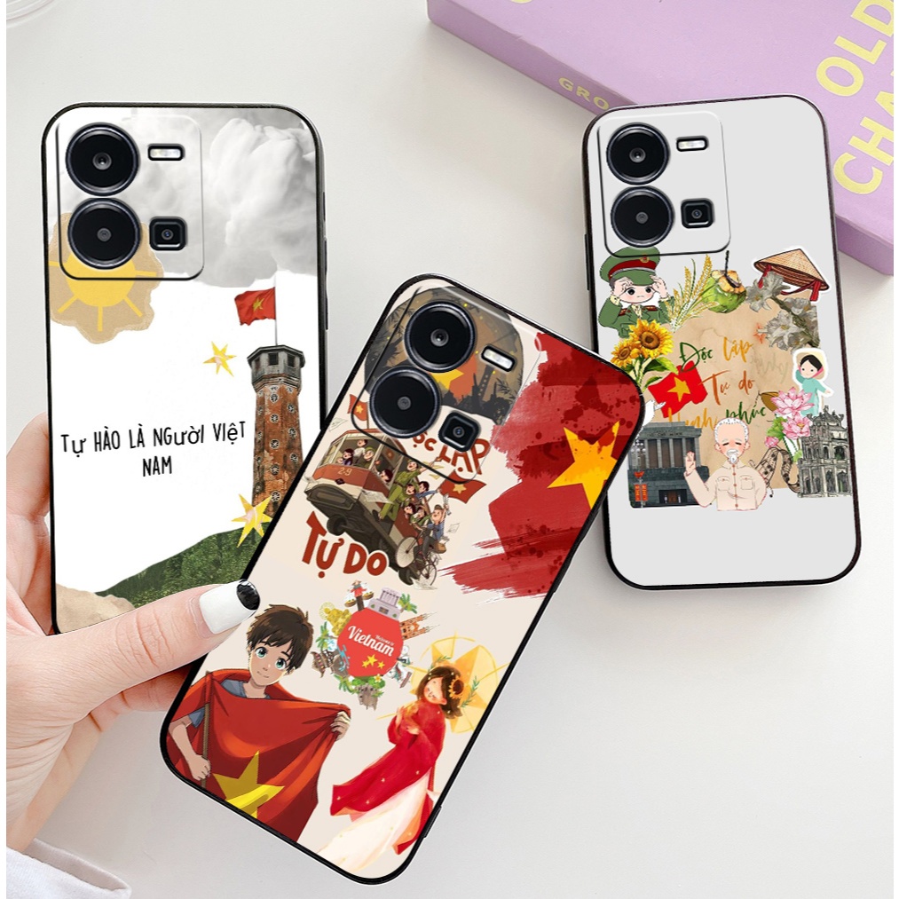 เคสสําหรับ vivo y35 4g / y55 2022 4g / y55 2022 5g พิมพ์ภาพอิสระแห่งเสรีภาพ ความสุข ความรัก
