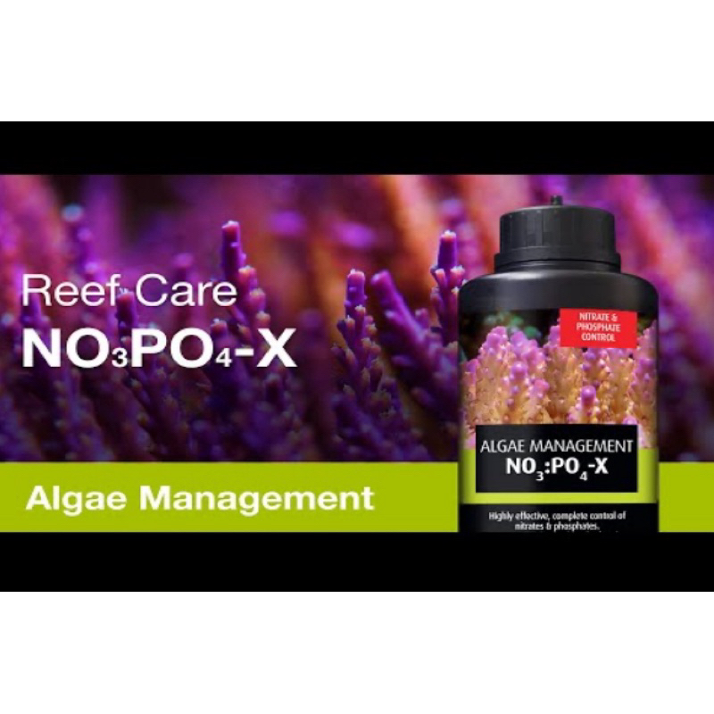 NO3 : PO4 – X Nopox Redsea ควบคุมตะไคร่น้ําสําหรับตู้ปลาทะเล