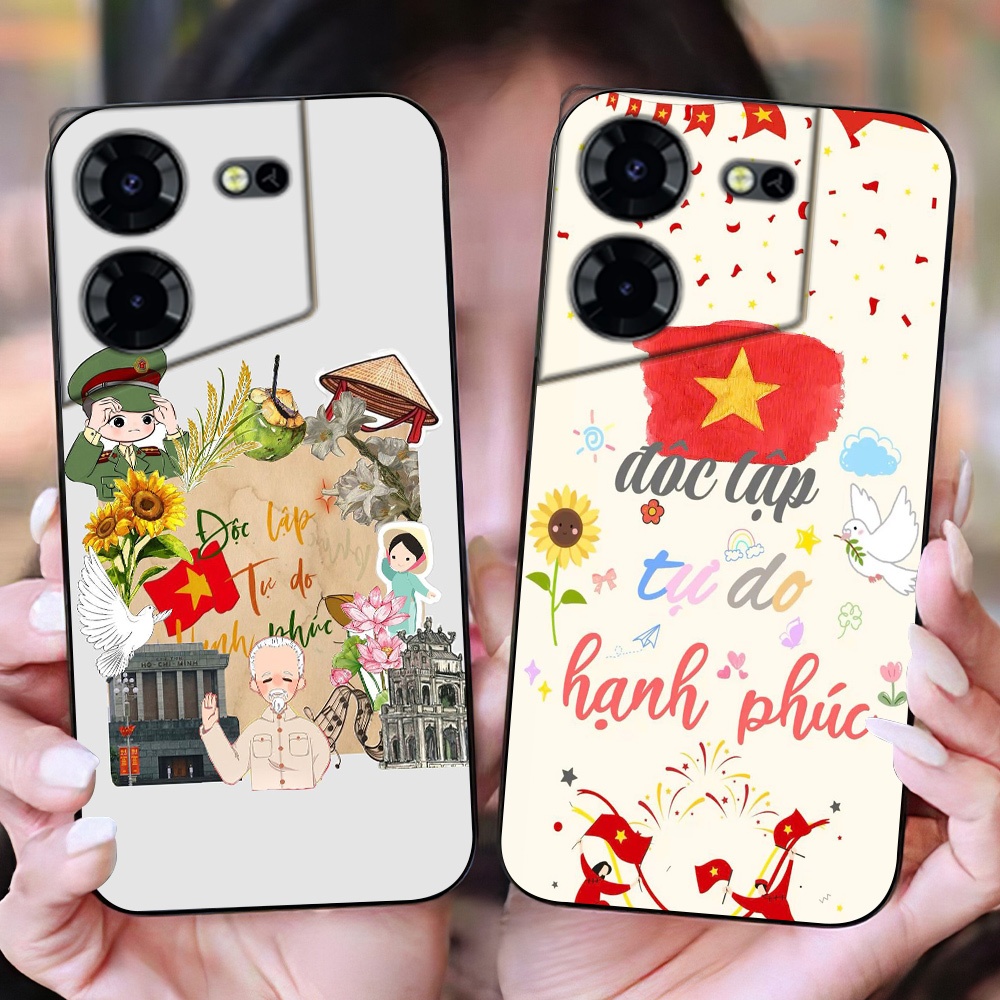 เคส Tecno pova 5 / pova 5 pro พิมพ์ลายภาพอิสระแห่งความสุขและรัก