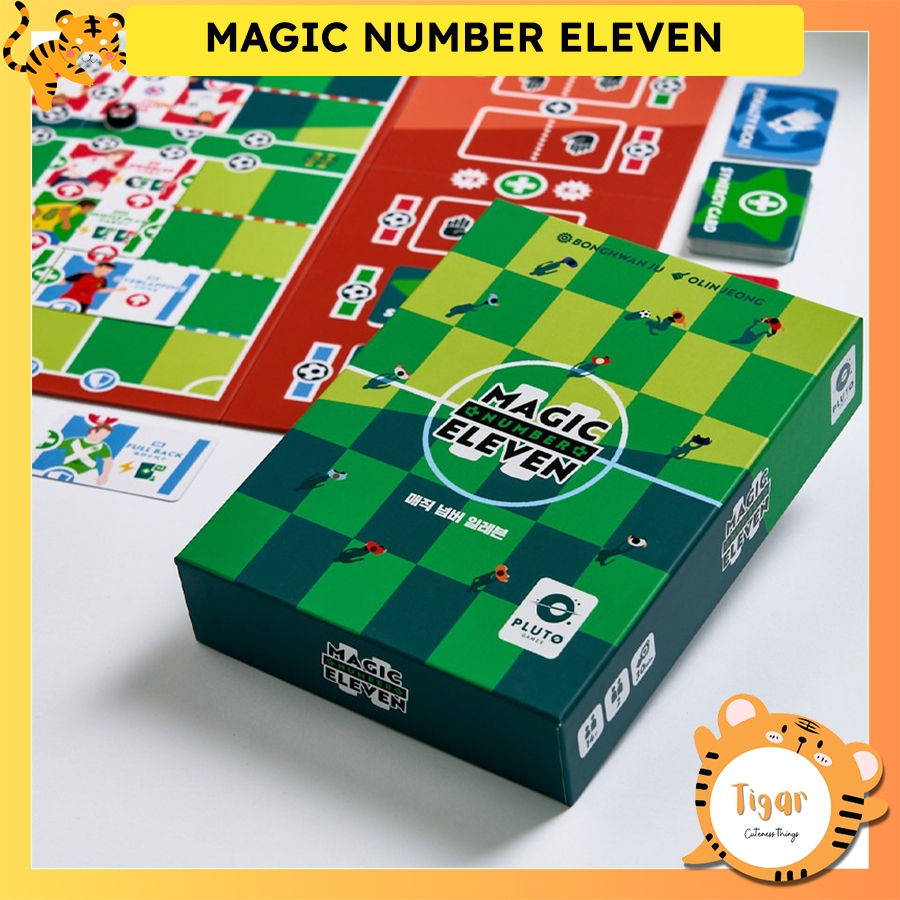 [เวียดนาม] Boardgame Magic Number Eleven สองภาษาภาษาอังกฤษ-จีนเกมฟุตบอล