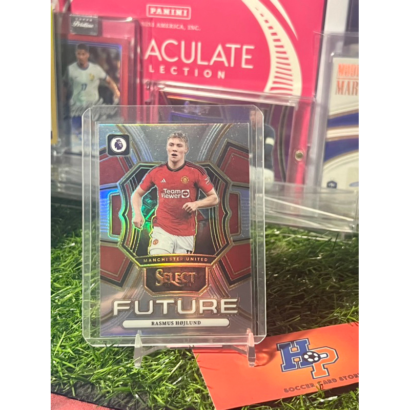 Rasmus Hojlund Future Panini Select EPL 2023/24 การ์ดฟุตบอล