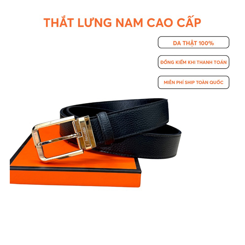 [รหัส sp004] เข็มขัดผู้ชาย cowhide สุดหรู 3.5