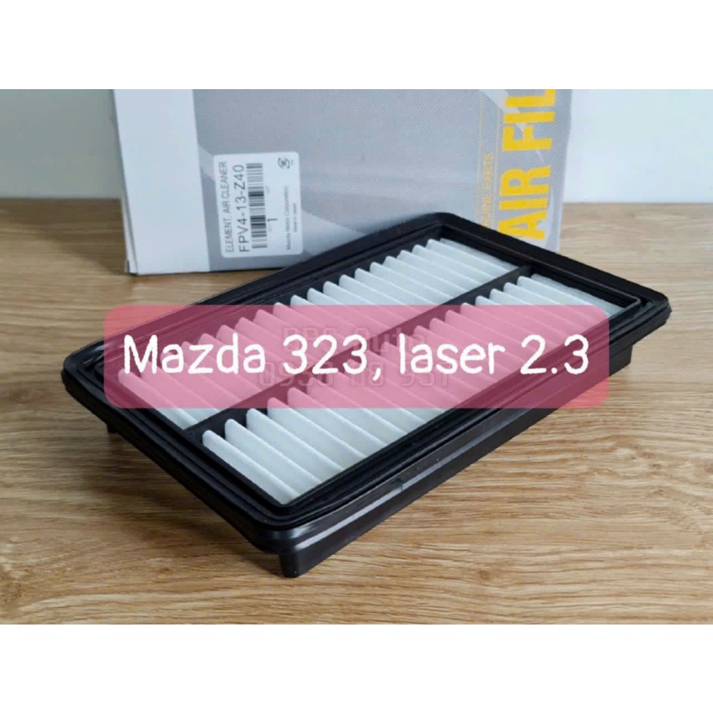 Mazda 323 Premacy Ford Laser ไส้กรองอากาศเครื่องยนต์ รหัส FPV4-13-Z40
