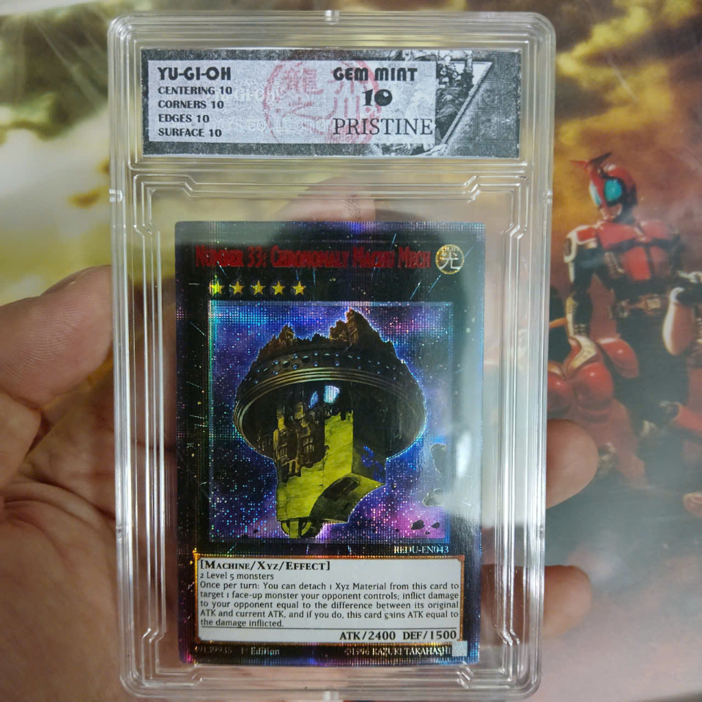 Slab Dot Painting yu gi oh Yuma Number 43 Manipulator of Souls EN D7 12