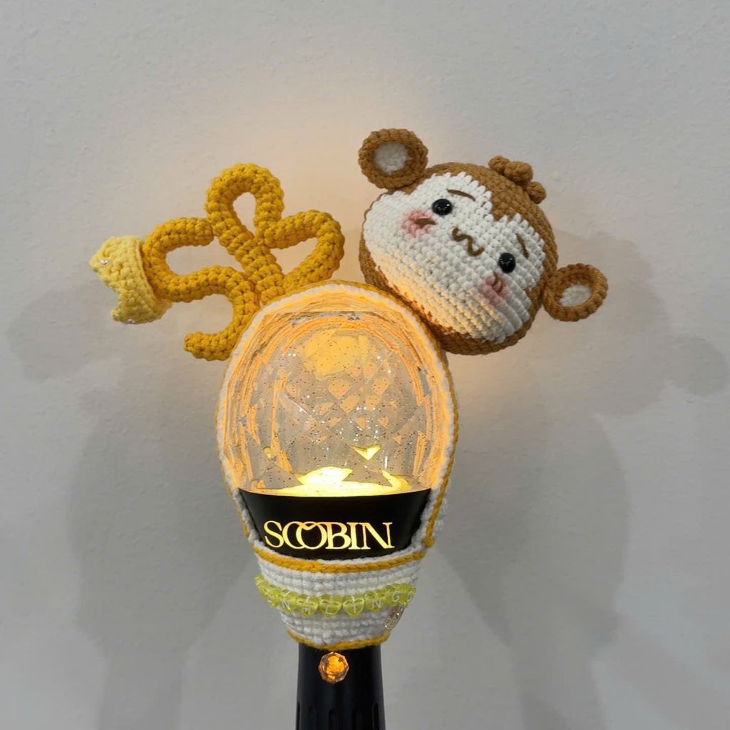 ฝาครอบ SooBin แท่งไฟพร้อมขนสัตว์