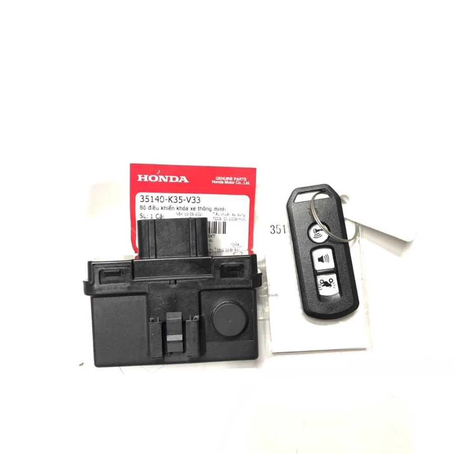 Honda PCX SH K35 Smartkey Controller – SCU + รีโมท 3 ปุ่ม – 35140-K35-V33 อะไหล่แท้