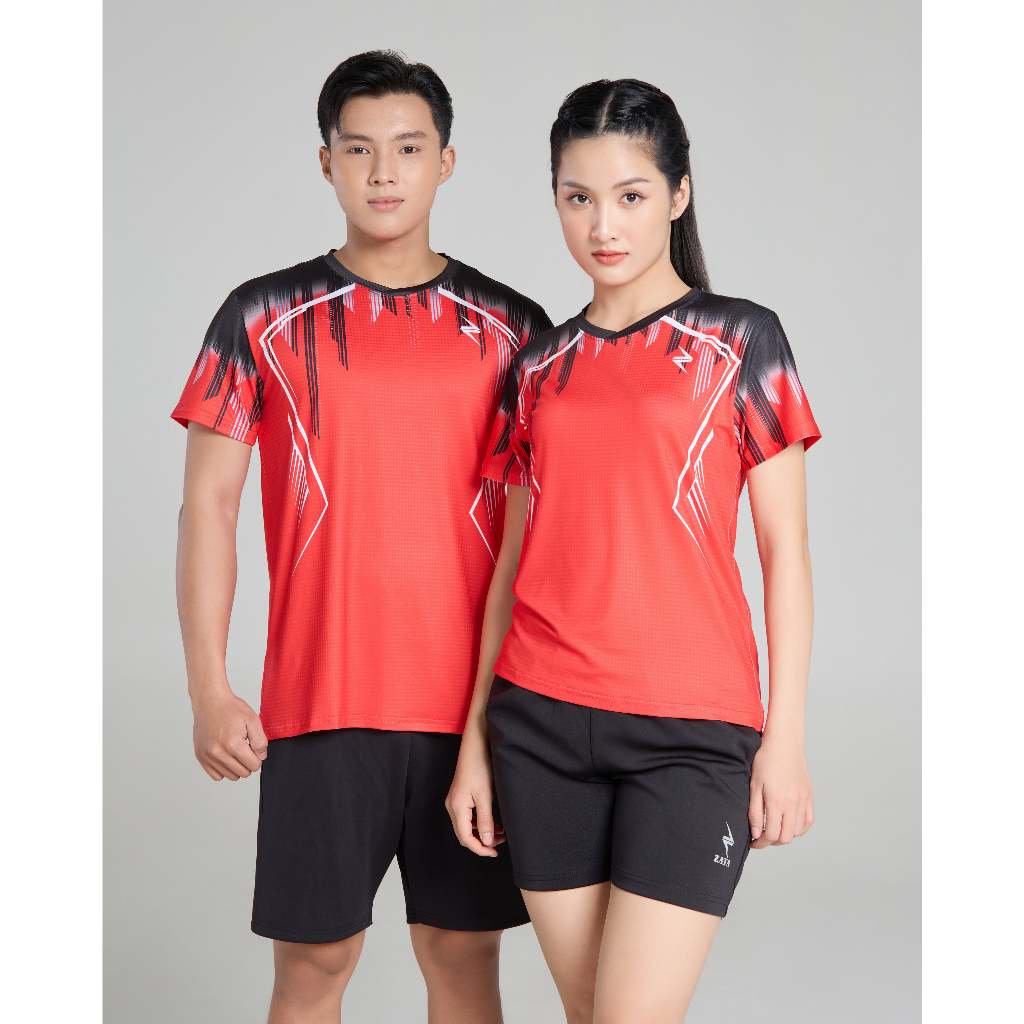 เสื้อและกางเกงแบดมินตัน ZATA สําหรับการแข่งขันและฝึกซ้อมรุ่นใหม่ 2025 - ZT009