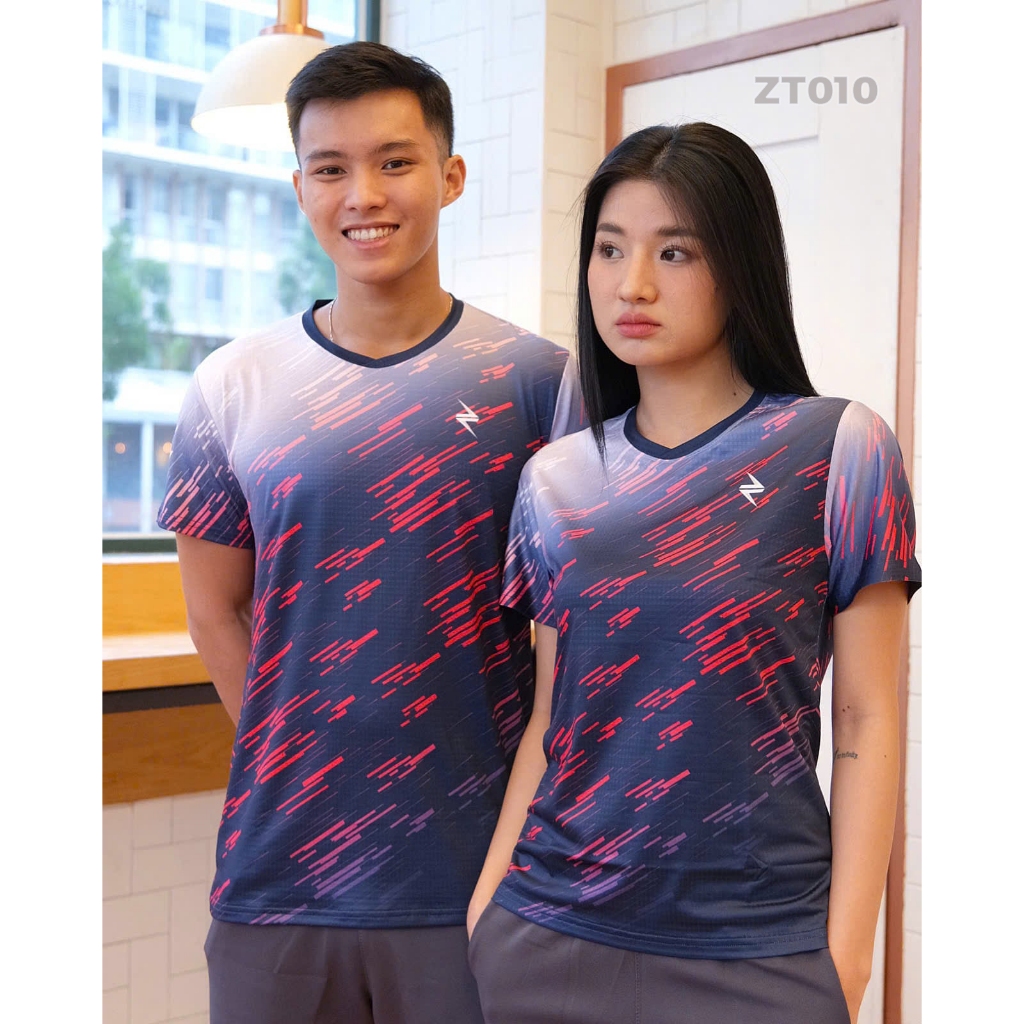 เสื้อแบดมินตัน ZATA กางเกงแบดมินตันสําหรับการแข่งขันและฝึกซ้อมรุ่นใหม่ 2025 - ZT010