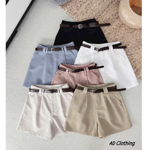 กางเกง SOOC ดิบพร้อมเข็มขัด VAGE QC MS17924