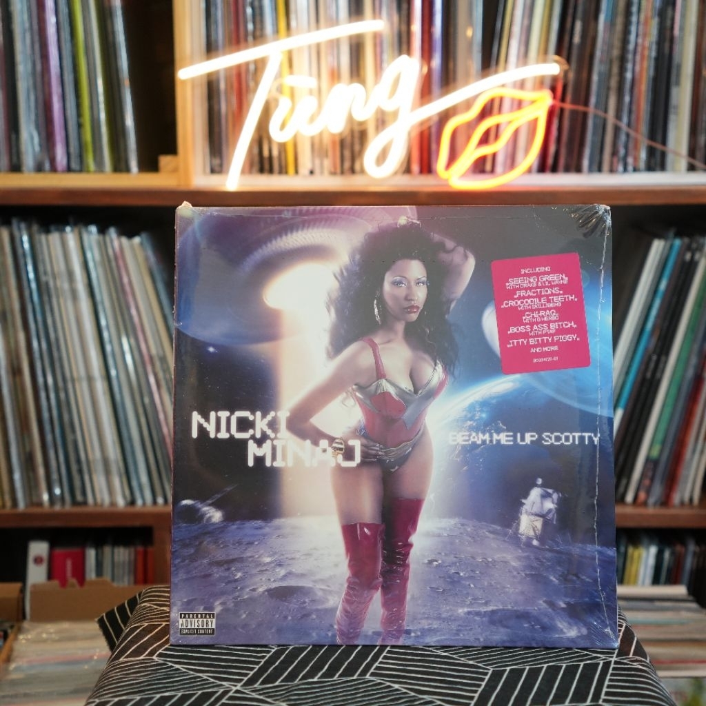 Nicki Minaj – Beam Me Up Scotty 2LP แผ่นเสียงไวนิล