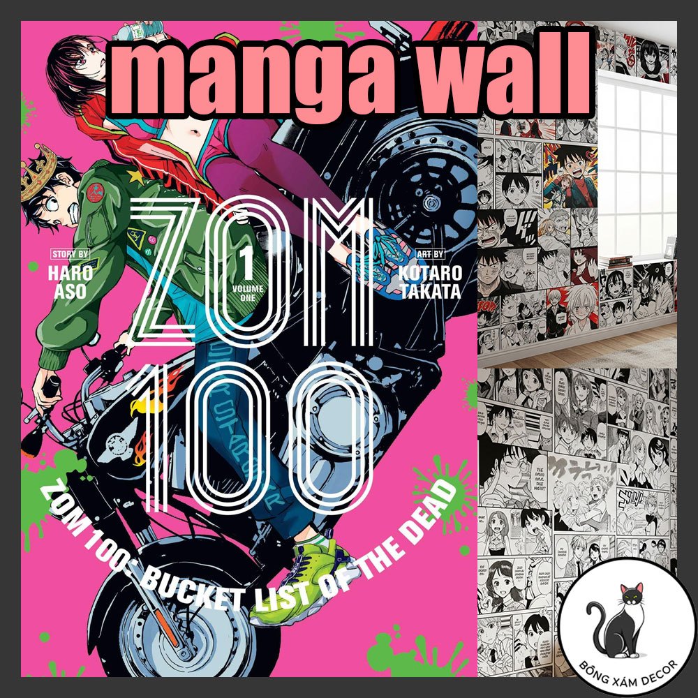 Combo of 100 Anime Manga Wall ZOM วอลล์เปเปอร์ 100 อะนิเมะวอลล์เปเปอร์