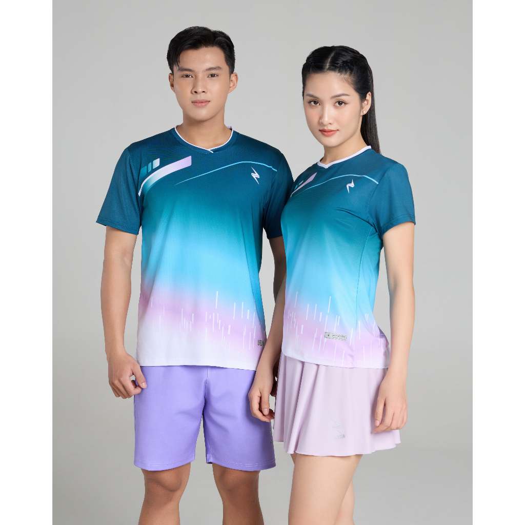 เสื้อแบดมินตัน ZATA กางเกงแบดมินตันสําหรับแข่งขันและฝึกซ้อมรุ่นใหม่ 2025 - ZT016