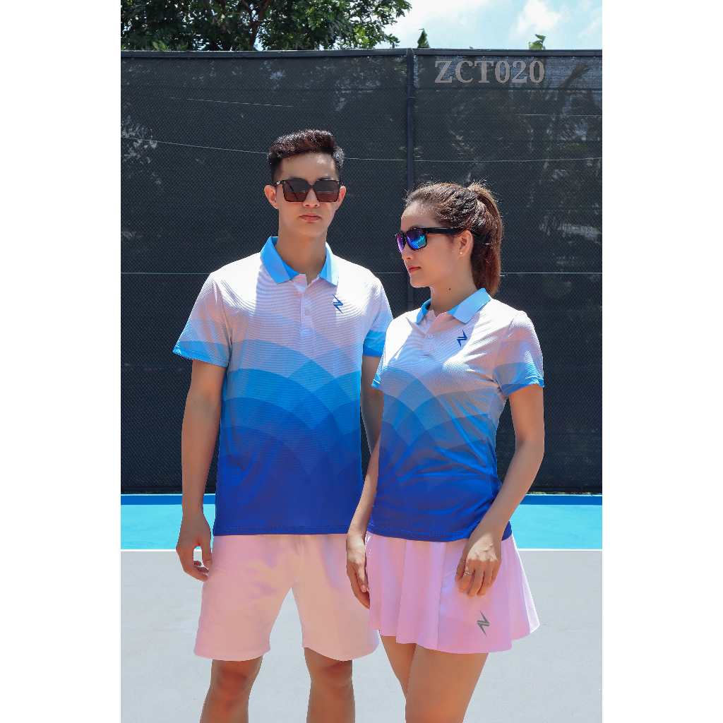 เสื้อแบดมินตัน ZATA กางเกงแบดมินตันสําหรับการแข่งขันและฝึกซ้อมรุ่นใหม่ 2025 - ZCT020