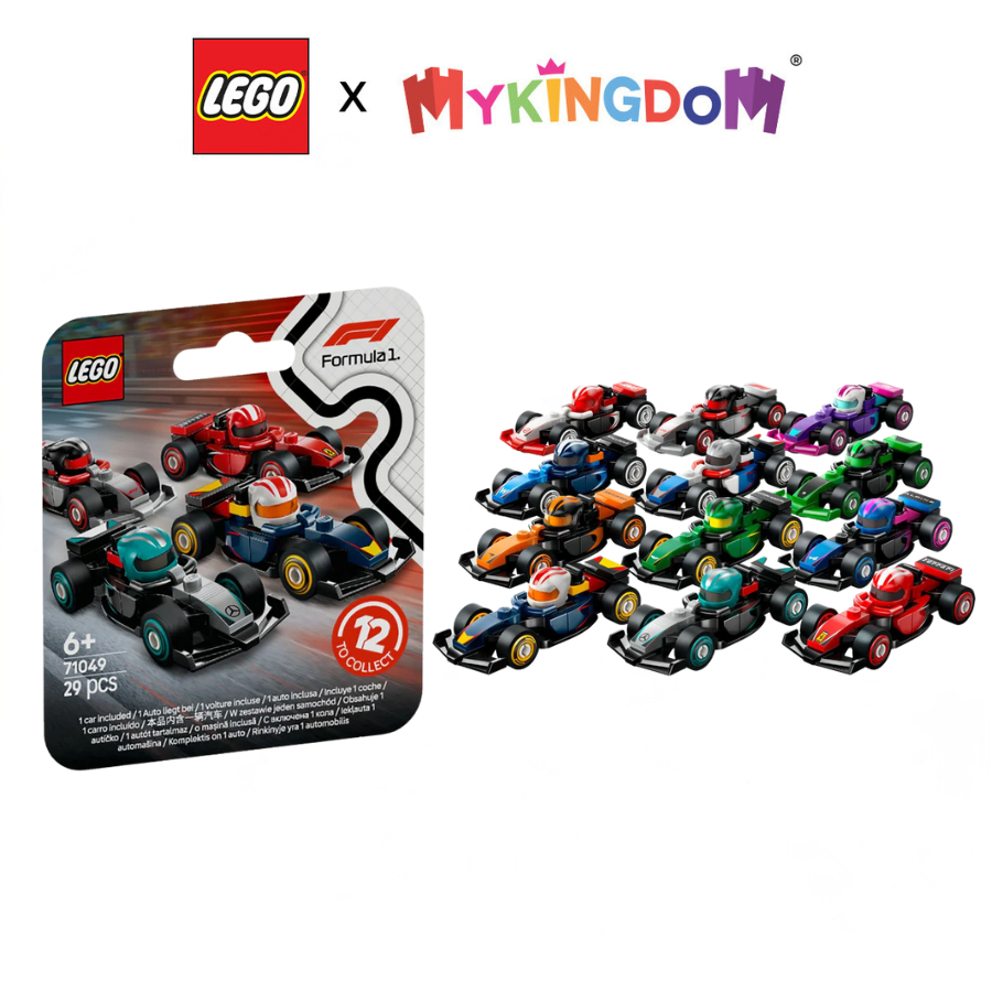 LEGO MINIFIGURES 71049 F1 Racing Car Collection Assembly Toy - จัดส่งแบบสุ่ม