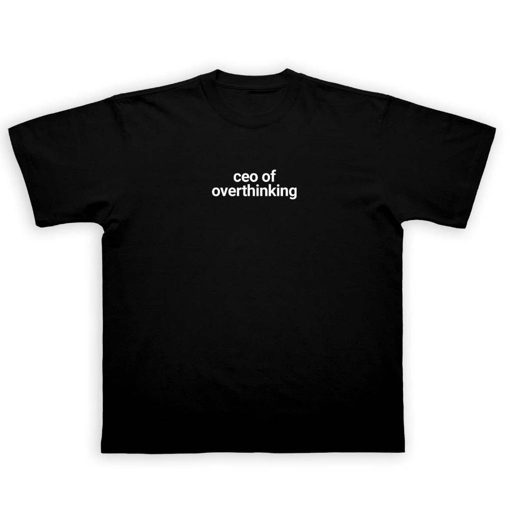 เสื้อยืด HIGHMODE "CEO" - Oversize Form ผ้าคอตตอน 100% unisex สําหรับผู้ชายและผู้หญิง