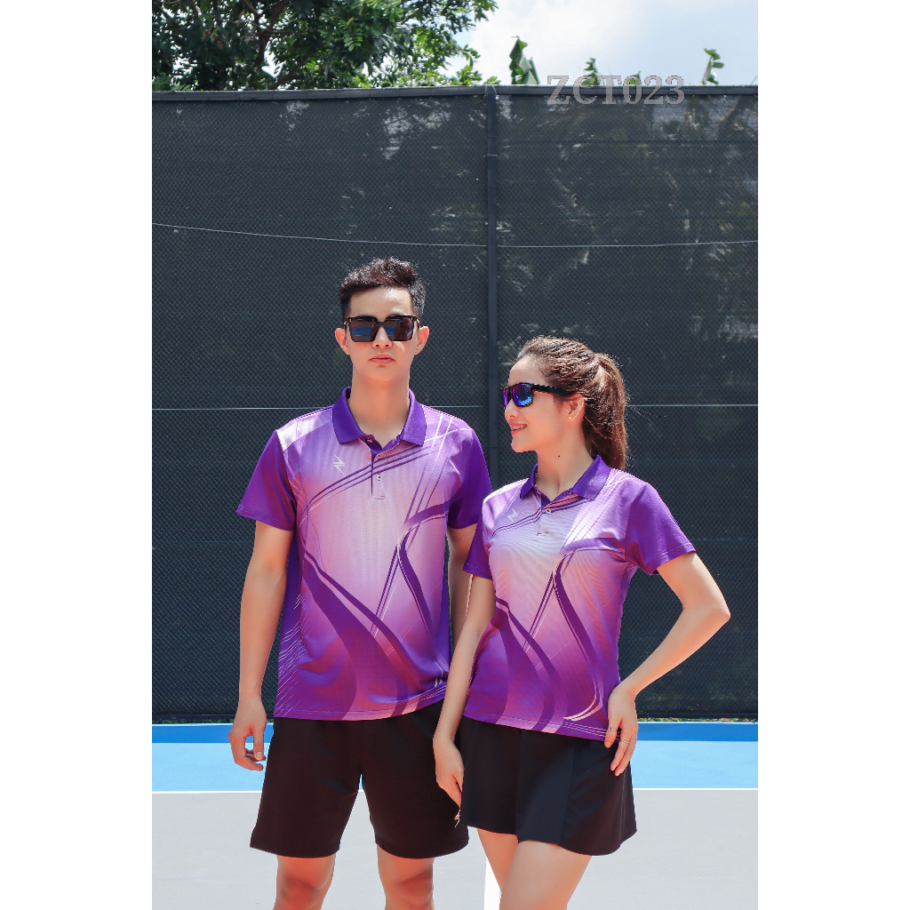 เสื้อแบดมินตัน ZATA กางเกงแบดมินตันสําหรับการแข่งขันและฝึกซ้อมรุ่นใหม่ 2025 - ZCT023