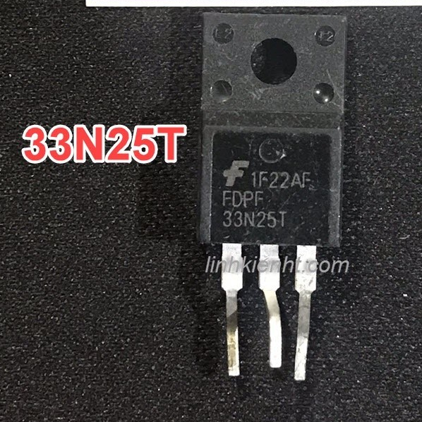 ส่วนประกอบ Mosfet FDPF33N25T 33N25T 33N25 250V 33A TO-220 ถอดชิ้นส่วน