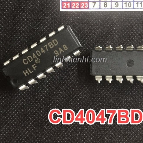 กระเป๋า ICs CD4047BD CD4047 DIP-14 เทียบเท่า CD4047BE