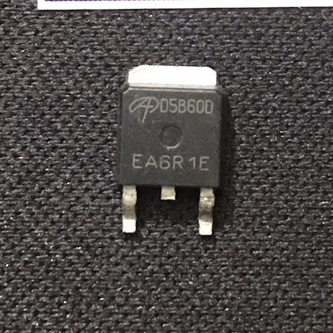 ส่วนประกอบ IGBT D5B60D AOD5B60D D5B60 600V 5A TO-252 ใหม่